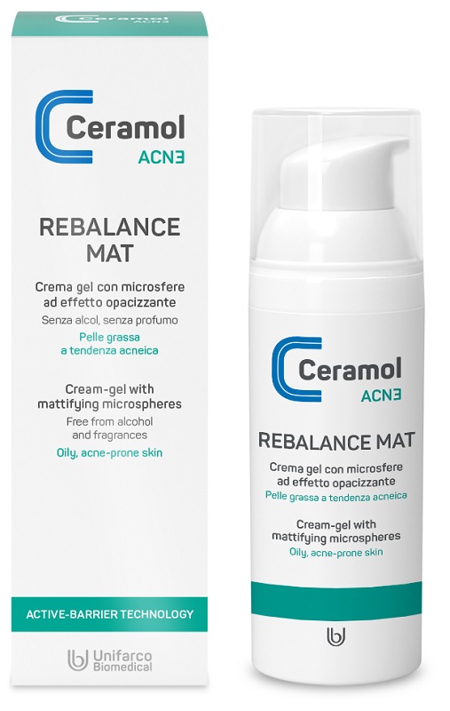 CERAMOL ACN3 REBALANCE MAT 50 ML - Farmastop