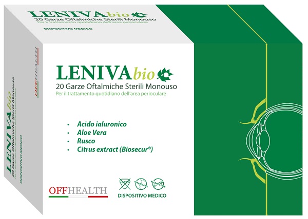 GARZE OFTALMICHE LENIVA BIO 20 PEZZI - Farmastop
