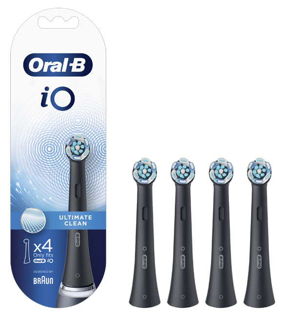 ORALB POWER REFILL IO ULTRA CLEAN BLACK - Farmastop