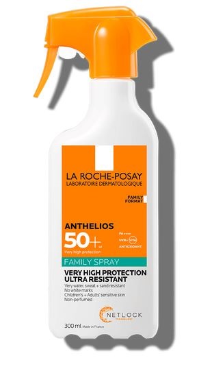 ANTHELIOS FAMILY SPRAY 50+ 300 ML - Farmastop