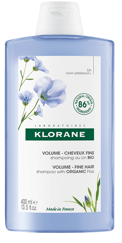 KLORANE SHAMPOO VOLUME FINE HAIR CON LINO 400 ML - Farmastop