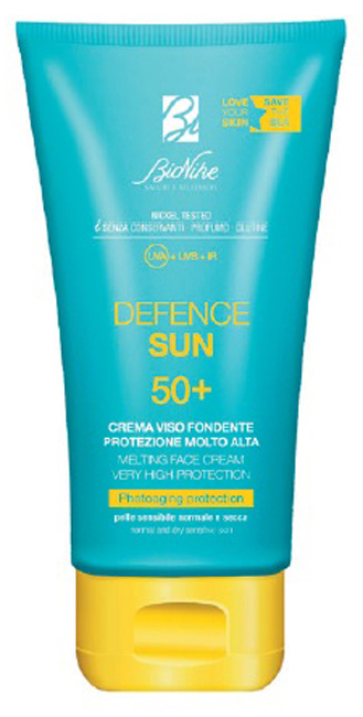 DEFENCE SUN CREMA VISO FONDENTE 50+ 50 ML - Farmastop