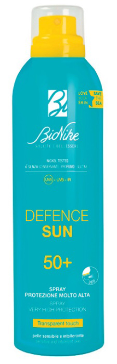 DEFENCE SUN SPRAY TRANSPARENT TOUCH 50+ 200 ML - Farmastop