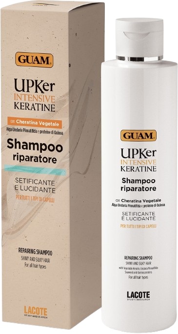GUAM UPKER INTENSIVE KERATINE SHAMPOO RIPARATORE 200 ML - Farmastop