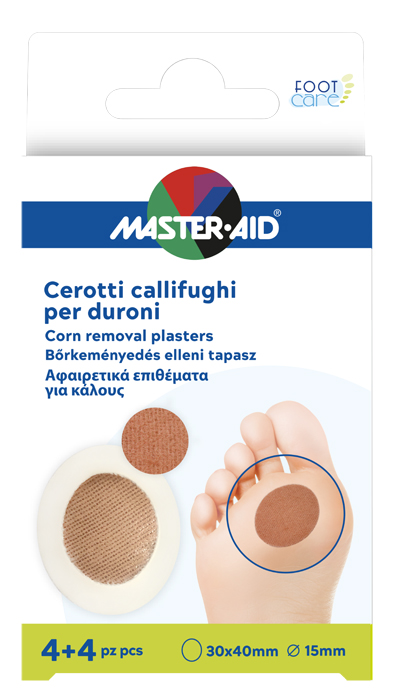 FOOTCARE CALLIFUGHI PER DURONI 4+4 PEZZI - Farmastop