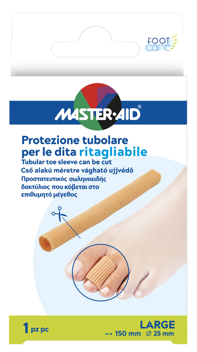 FOOTCARE PROTEZIONE TUBOLARE RITAGLIABILE 15CM L - Farmastop