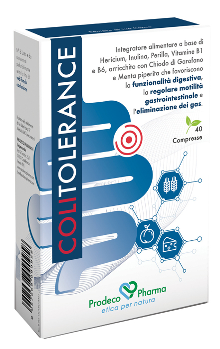 COLITOLERANCE 40 COMPRESSE - Farmastop