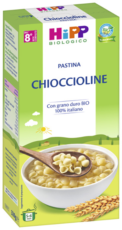 HIPP BIO PASTINA CHIOCCIOLINE 320 G - Farmastop