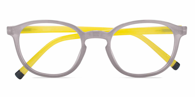 OCCHIALI DA LETTURA TWINS GOLD PAPEETE GRIGIO-GIALLO +3,50 - Farmastop
