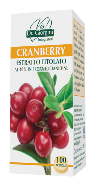 CRANBERRY ESTRATTO TITOLATO 100 PASTIGLIE - Farmastop