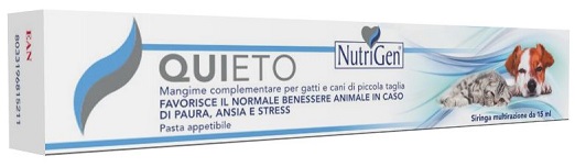 QUIETO PASTA CANI/GATTI 15 ML NUTRIGEN - Farmastop