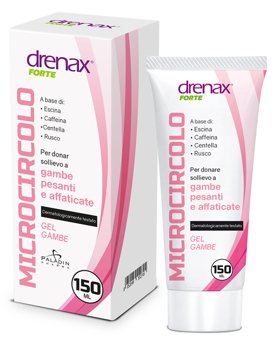 DRENAX FORTE MICROCIRCOLO GEL 150 ML - Farmastop