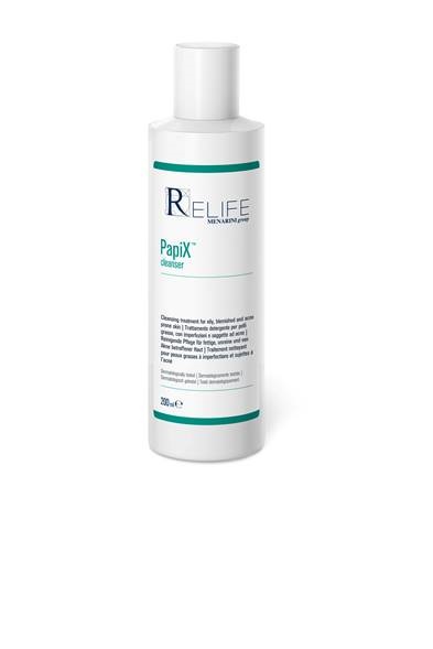 PAPIX CLEANSER DETERGENTE PER PELLI GRASSE CON IMPERFEZIONI  E ACNE 200 ML - Farmastop