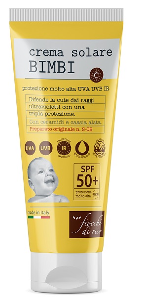 FIOCCHI DI RISO CREMA SOLARE BIMBI 50+ 100 ML - Farmastop