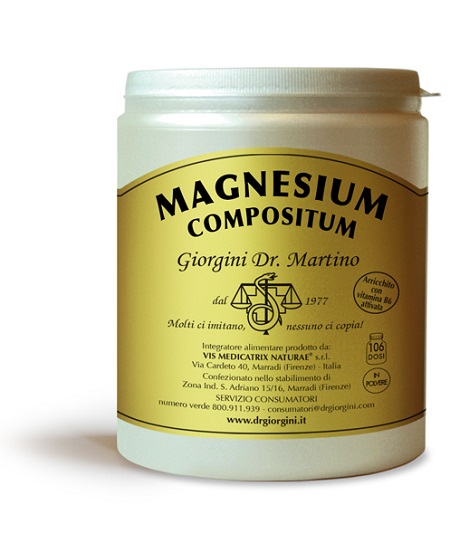 MAGNESIUM COMPOSITUM POLVERE 500 G - Farmastop