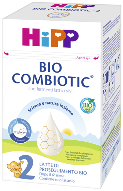 HIPP 2 BIO COMBIOTIC 600 G - Farmastop