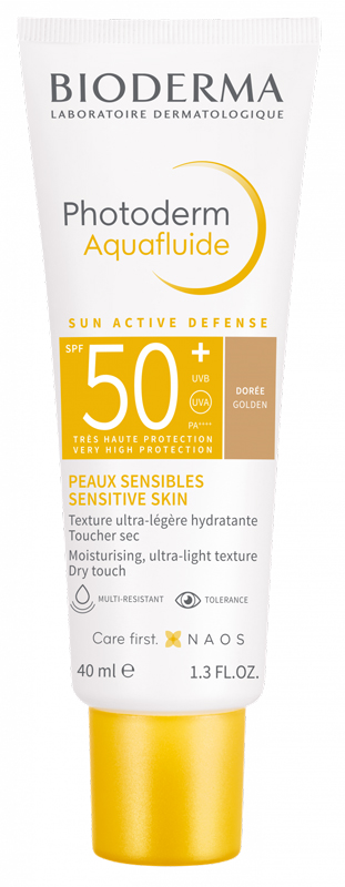 PHOTODERM AQUAFLUIDE DORE SPF50+ 40 ML - Farmastop