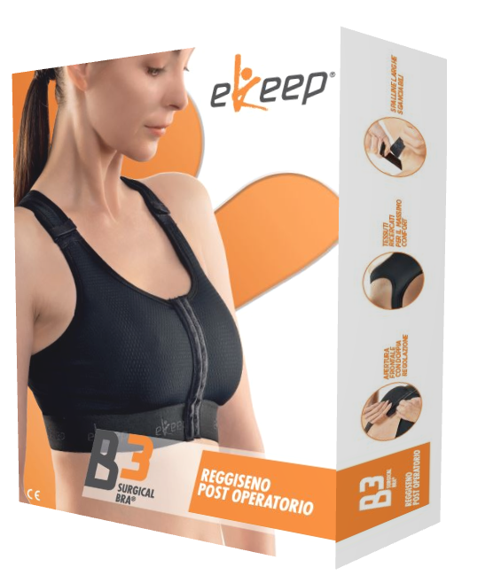 REGGISENO POST OPERATORIO EKEEP B3 SURGICAL BRA TAGLIA 02 - Farmastop