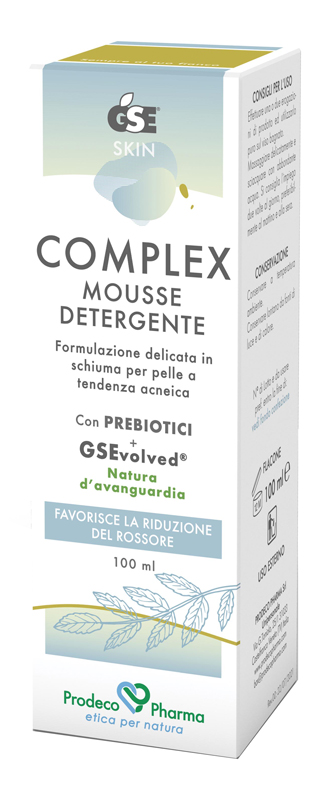 GSE SKIN COMPLEX MOUSSE DETERGENTE PELLE A TENDENZA ACNEICA 100 ML - Farmastop