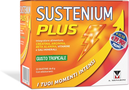 SUSTENIUM PLUS GUSTO TROPICALE PROMO 22 BUSTINE - Farmastop