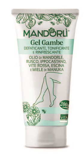 MANDORLI GEL GAMBE DEFATICANTE TONIFICANTE E RINFRESCANTE 200 ML - Farmastop
