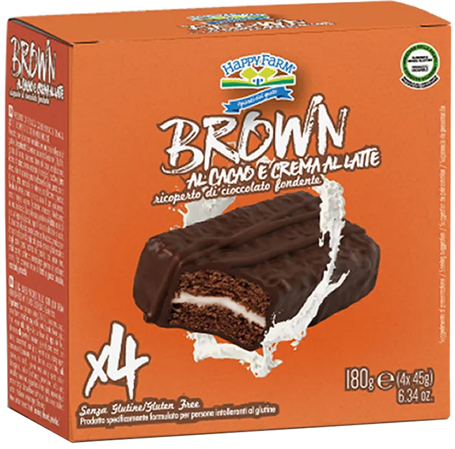 HAPPY FARM BROWN 4 PEZZI DA 45 G - Farmastop