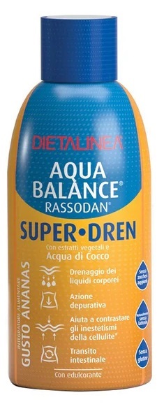 AQUA BALANCE RASSODAN SUPER DREN ANANAS 500 ML - Farmastop