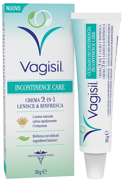 VAGISIL INCONTINENCE CARE CREMA 2IN1 LENISCE & RINFRESCA 30 G - Farmastop