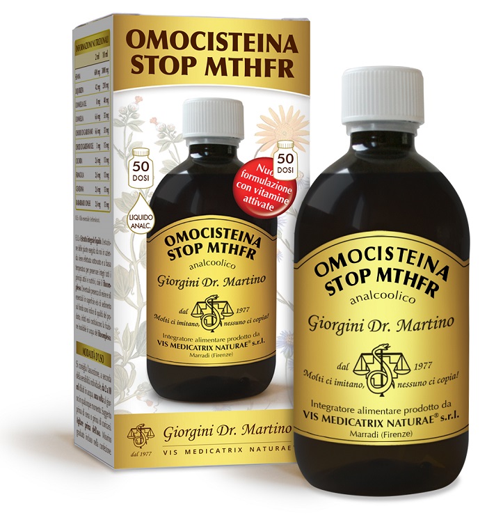 OMOCISTEINA STOP MTHFR LIQUIDO ANALCOOLICO 500 ML - Farmastop