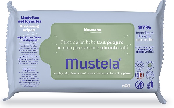 MUSTELA SALVIETTE DETERGENTI 60 PEZZI - Farmastop