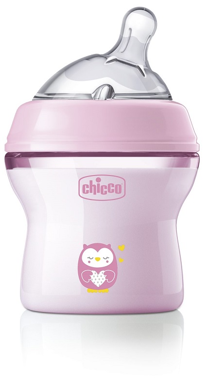 CHICCO BIBERON NAT FEEL PP 0M+ 150 ML BIMBA - Farmastop
