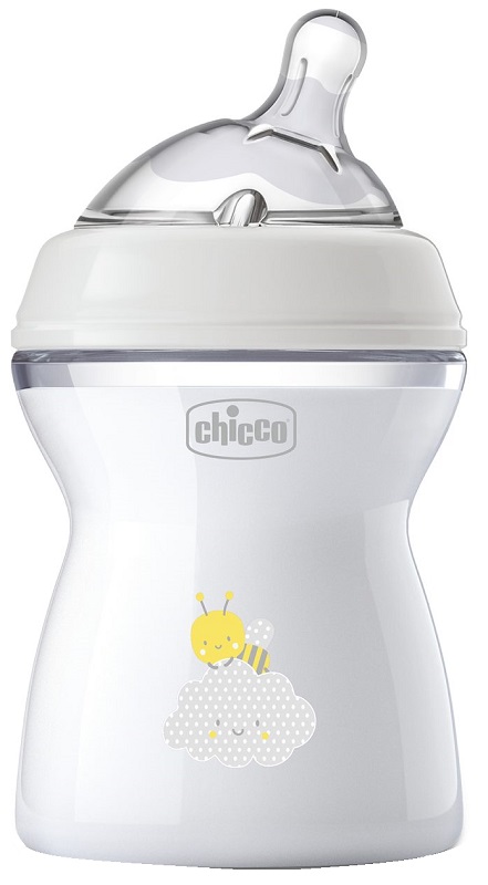 CHICCO BIBERON NAT FEEL PP 2M+ 250 ML UNISEX - Farmastop