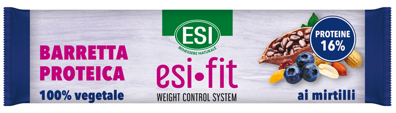 ESI FIT BARRETTA PROTEICA MIRTILLI 40 G - Farmastop