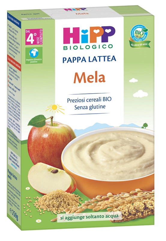 HIPP BIO PAPPA LATTEA MELA 250 G - Farmastop