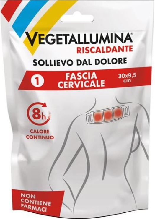 VEGETALLUMINA FASCIA CERVICALE RISCALDANTE 1 PEZZO - Farmastop
