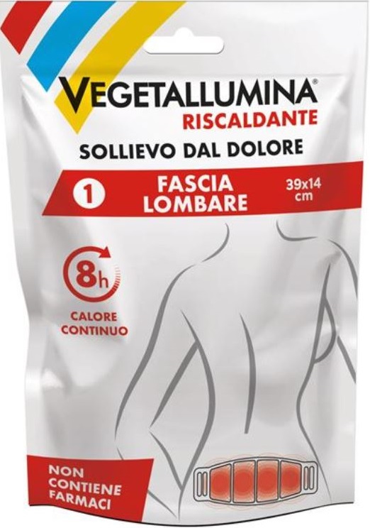 VEGETALLUMINA FASCIA LOMBARE RISCALDANTE 1 PEZZO - Farmastop