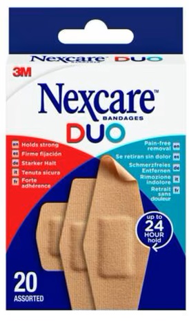 CEROTTO NEXCARE DUO ASSORTITI 20 PEZZI - Farmastop