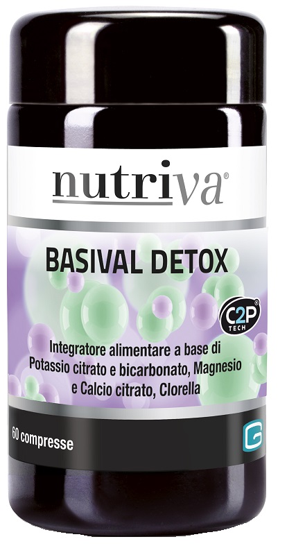 NUTRIVA BASIVAL DETOX 60 COMPRESSE - Farmastop