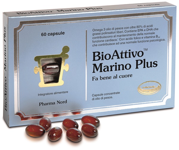 BIOATTIVO MARINO PLUS 60 CAPSULE - Farmastop