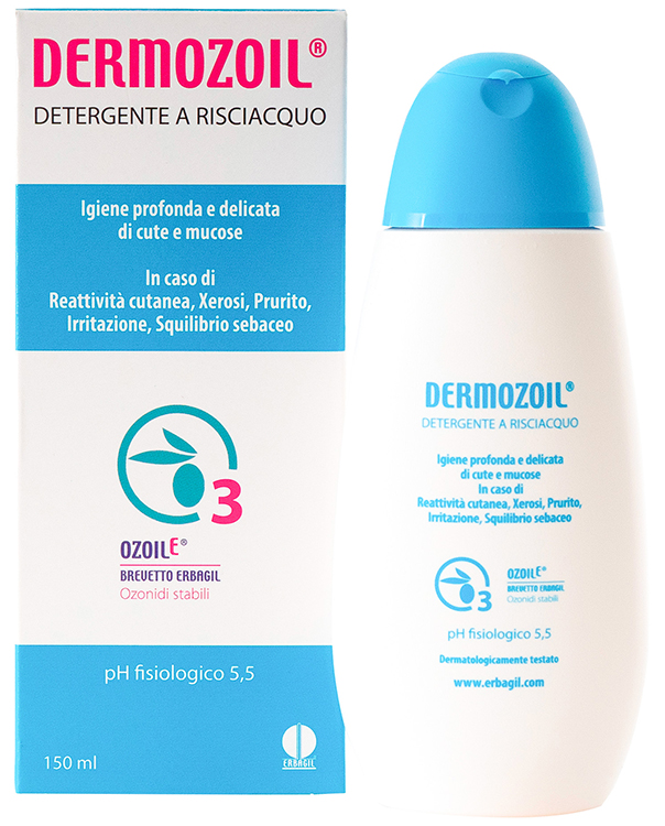 DERMOZOIL DETERGENTE A RISCIACQUO 150 ML - Farmastop