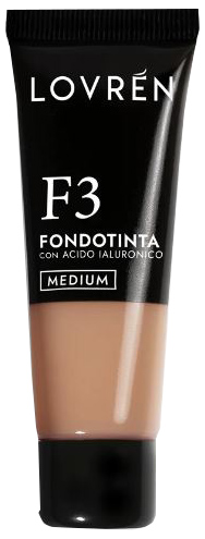 LOVREN FONDOTINTA F3 MEDIUM 25 ML - Farmastop
