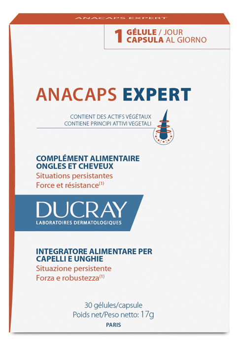 DUCRAY ANACAPS EXPERT CAPELLI E UNGHIE 30 CAPSULE - Farmastop