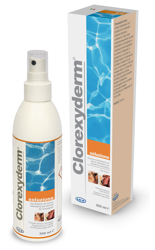 CLOREXYDERM SOLUZIONE 200 ML - Farmastop