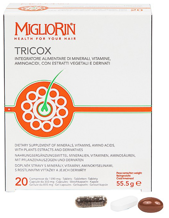 TRICOX 20 TAVOLETTE + 20 GELLULE + 20 CAPSULE NUOVA FORMULA - Farmastop