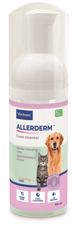 ALLERDERM FOAM CLEANSER 100 ML - Farmastop