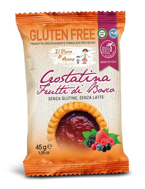 IL PANE DI ANNA CROSTATINA AI FRUTTI DI BOSCO 45G - Farmastop