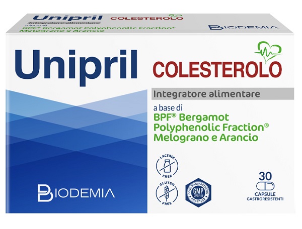 UNIPRIL COLESTEROLO 30 CAPSULE GASTRORESISTENTI - Farmastop