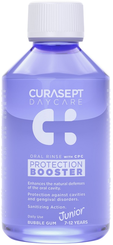 CURASEPT DAYCARE COLLUTORIO PROTECTION BOOSTER JUNIOR 100 ML - Farmastop