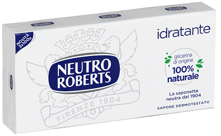 NEUTRO ROBERTS SAPONE SOLIDO TRIS 3 PEZZI DA 100 G - Farmastop