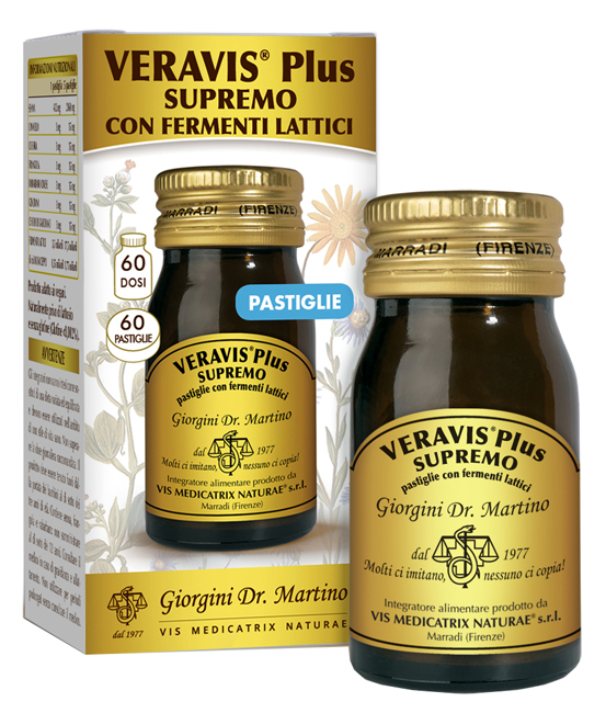 VERAVIS PLUS SUPREMO 60 PASTIGLIE FERMENTI LATTICI - Farmastop